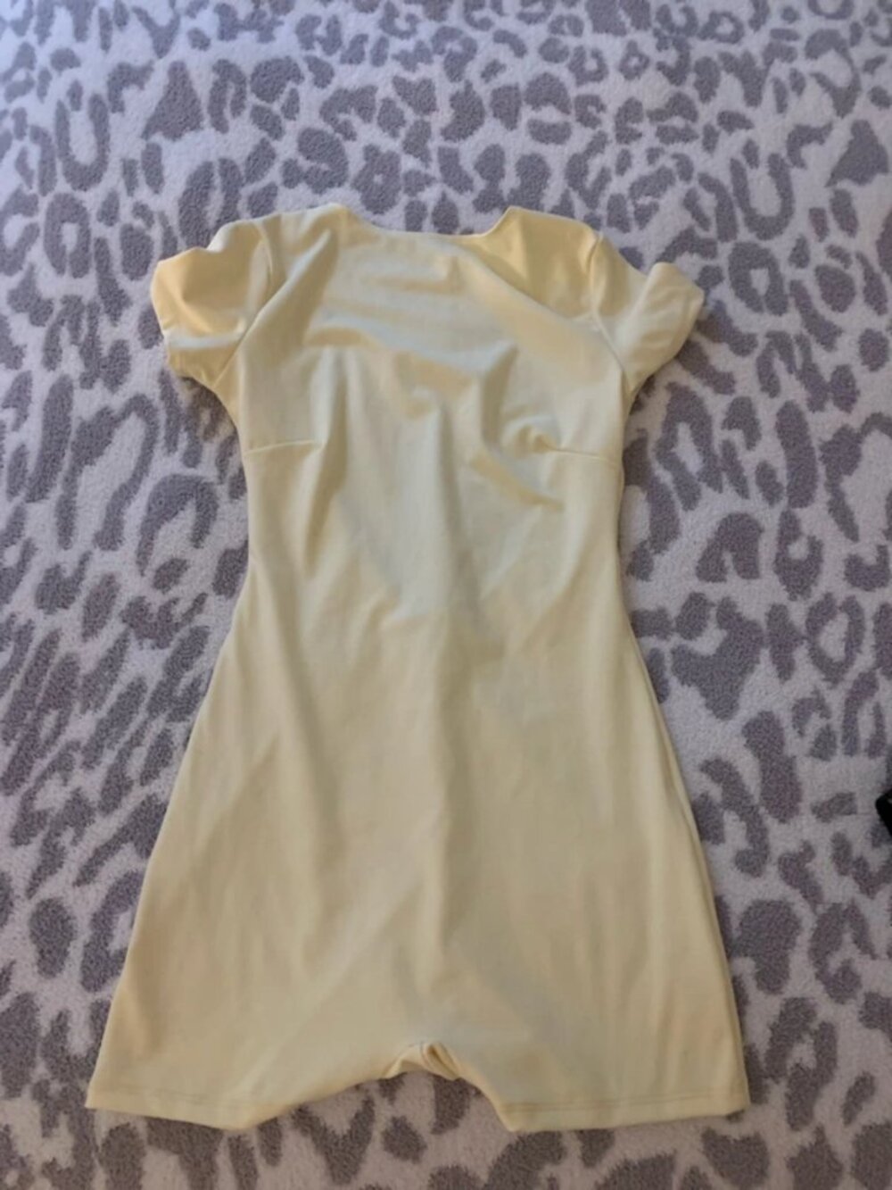 Yellow fashion nova romper